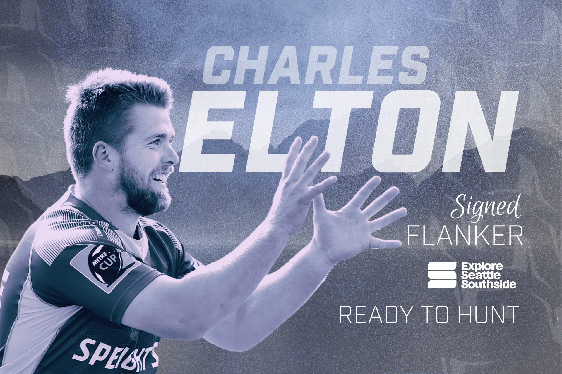 Charles Elton Signed for Back Row